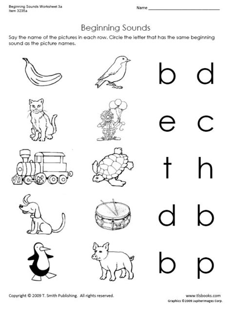 8 Best Images of Beginning Sound Letter L Worksheets - Letter Sounds Worksheets T, Beginning ...