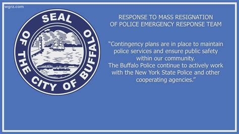 Buffalo Police Emergency Response Team Members Resign From Special