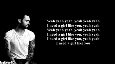 Maroon 5 Girls Like You [lyrics] Youtube