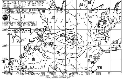 Western Atlantic Ocean Marine Weather Charts (NOAA) – CucumberLemon.com