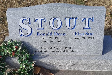 Ronald Dean Stout 1940 2007 Find A Grave Memorial