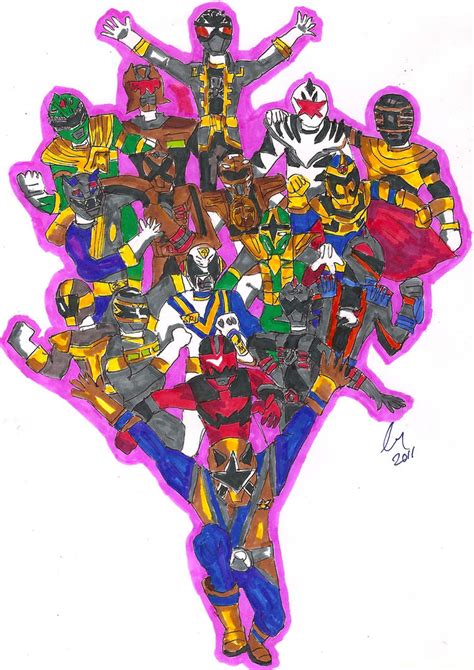 Sixth Rangers Epic Marker By Lavenderranger On Deviantart