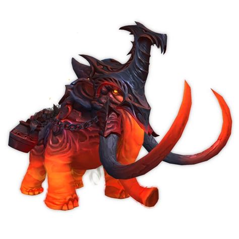 Raging Magmammoth Warcraft Mounts