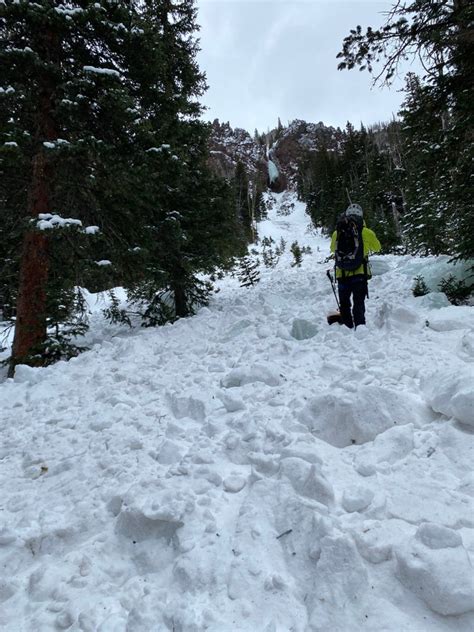 Ice Climb Collapses With Climber On Lead - Climbing