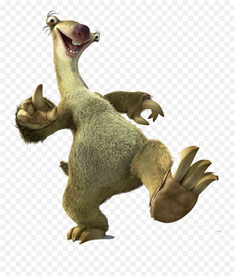 Sid The Sloth Png 1 Image Sid Ice Age Png Sloth Png Free