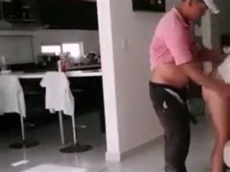 Wife Waits For Husband To Leave And Fucks The Painter While Filming Her Cheating Amateur