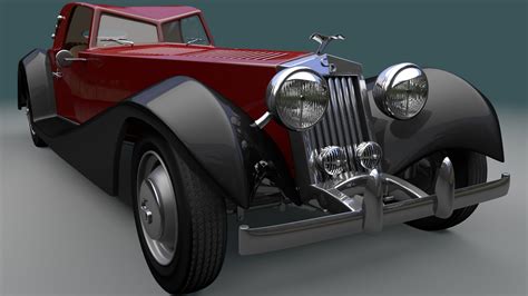 3D Cruella De Vils Car Model - TurboSquid 2031469