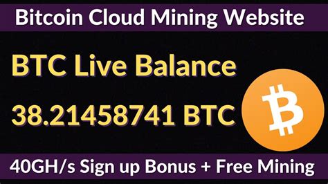 New Free Best Bitcoin Cloud Mining Website 2023 Earn Per Day 50 BTC