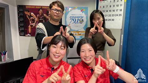 Necレッドロケッツ On Twitter 🏐本日の赤ロケ🚀 柳田光綺 選手、野嶋華澄 選手がラジオ生出演いたしました📻🌟 お聴き