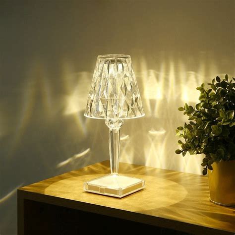 Crystal Glow Lamp | Plasma Bloom