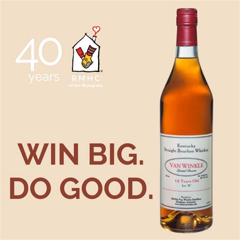 Charity Raffle Live Van Winkle 12 Year Prize At Only 25 Pticket The Bourbon Review