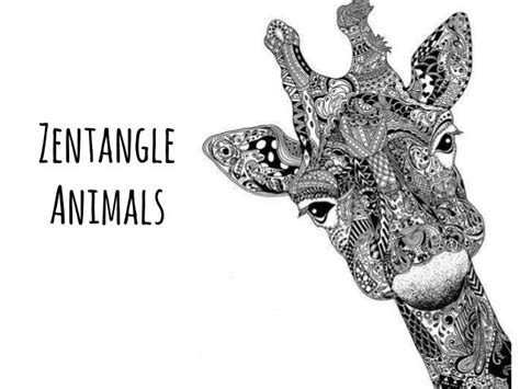 Zentangle Animals