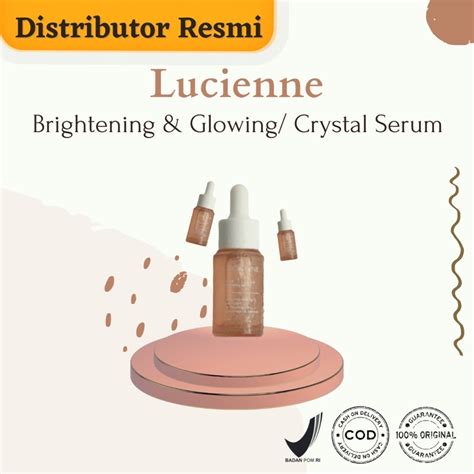 Jual FREE PARFUM KEMASAN BARU CRYSTAL BRIGHTENING SERUM LUCIENNE