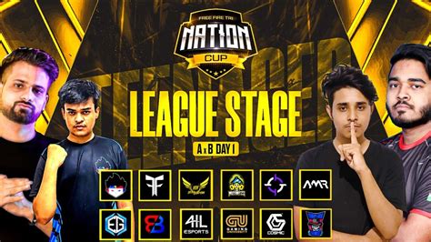 League Stage Day Freefire Trination Cup Ft Mafias Tsg Big