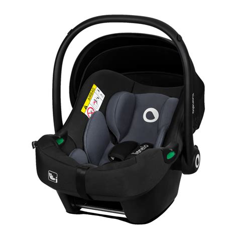 lionelo Astrid i Size Black Grey Siège auto bébé