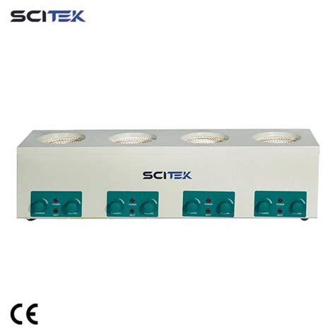 SCITEK Multi Row Magnetic Stirring Heating Mantle For Laboratory