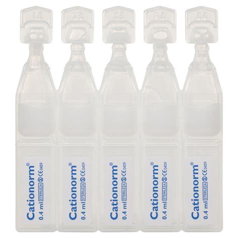 Buy Cationorm Preservative Free Eye Drops 04ml X 30 Vials Online At Chemist Warehouse®