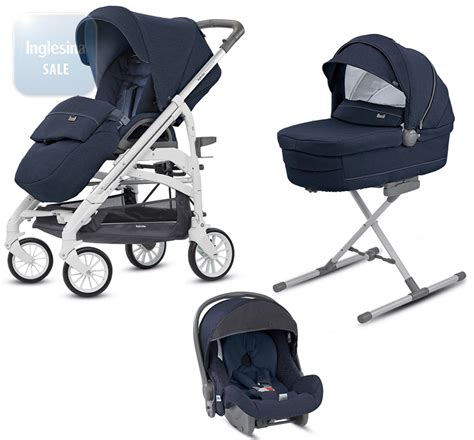 Универсальная коляска 3 в 1 Inglesina Trilogy Imperial Blue. Купить ...