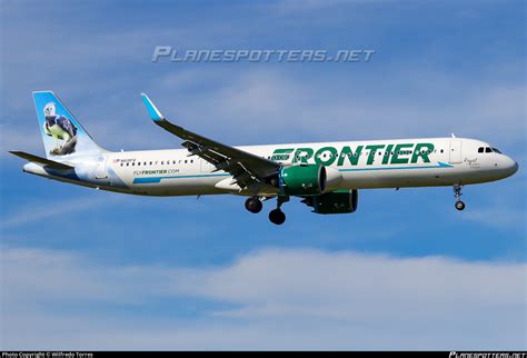 N619FR Frontier Airlines Airbus A321 271NX Photo By Wilfredo Torres