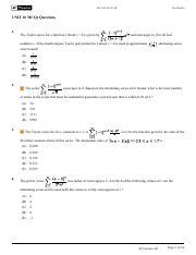 TB UNIT10MCQ Pdf AP CALCULUS AB Test Booklet UNIT 10 MCQs Questions 1