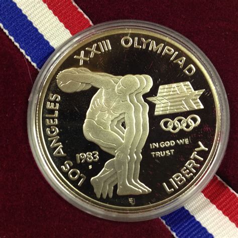 S Olympic Commemorative Silver Dollar