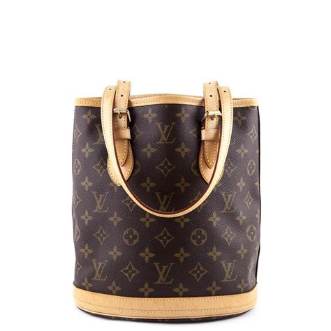 Authentic Louis Vuitton Petit Bucket Bag Literacy Basics