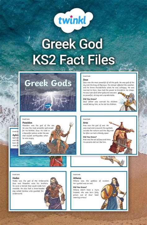 Greek God Ks Fact Files Greek Gods And Goddesses Greek Mythology