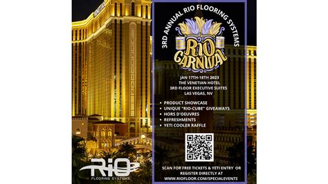 3rd ANNUAL RIO CARNIVALE HOSPITALITY EVENT - 2023 | RIO FLOORING SYSTEMS