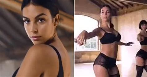 Georgina Rodriguez Stuns Dancing In Lingerie As Ronaldos Girlfriend