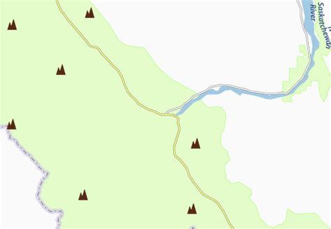 MICHELIN Saskatchewan river crossing map - ViaMichelin