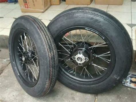 Jual PAKET BAN CLASSIC KLASIK BOBBER JAPSTYLE SUPER JUMBO BAN400