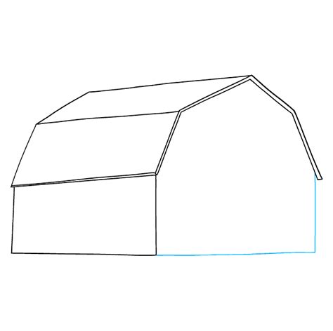 How To Draw A Barn Really Easy Drawing Tutorial