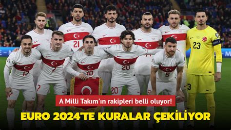 EURO 2024 te kuralar çekiliyor A Milli Takım ın rakipleri belli oluyor