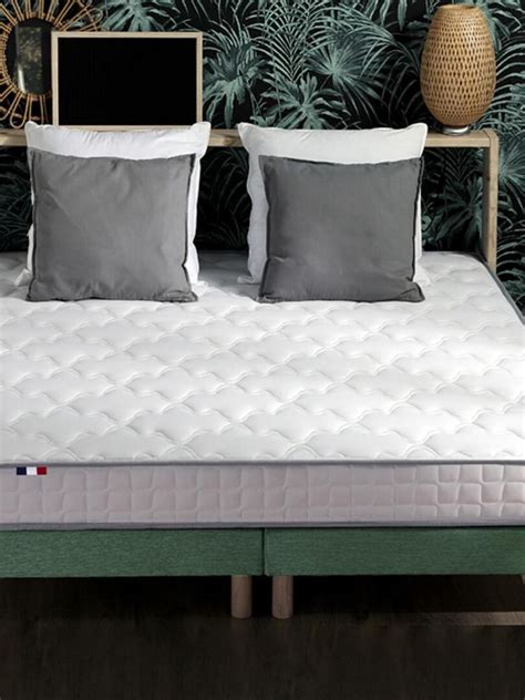 Ensemble Matelas Mousse Haute R Silience Cirrus Sommier Made In