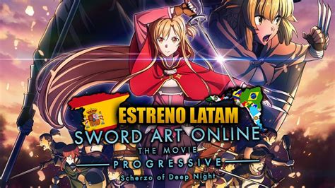 Pronto Estreno Sword Art Online Progressive Scherzo Of The Deep Night