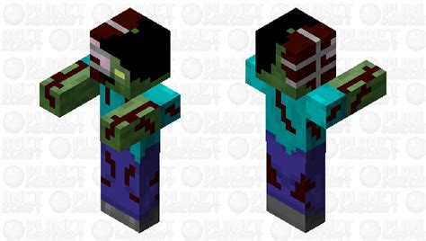 Improved Zombie Minecraft Mob Skin