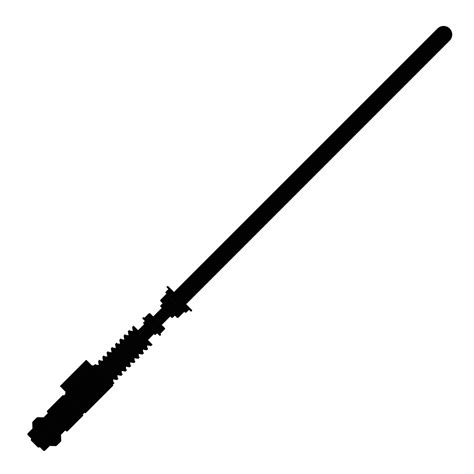 Star Wars Lightsaber Silhouette