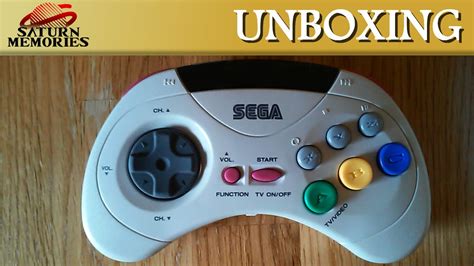 Unboxing Sega Saturn Ir Wireless Gamepad And Multicontroller Youtube