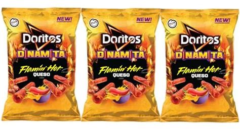 Doritos Dinamita Flamin Hot Queso Pack X3 MercadoLibre