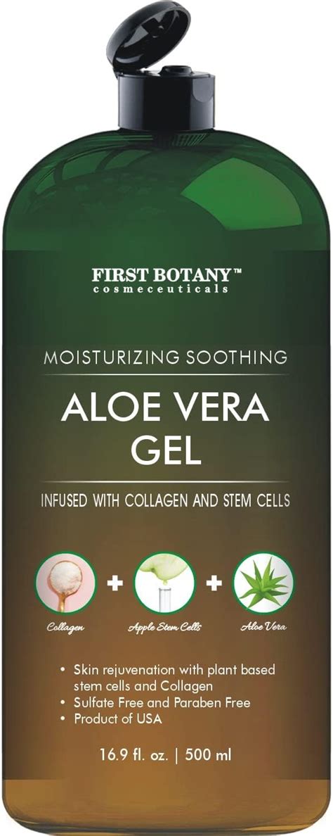 Aloe Vera Gel From 100 Pure Organic Aloe Infused With Manuka Honey Stem Cell