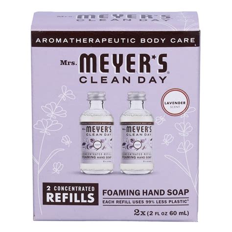 Mrs Meyer S Clean Day Foaming Hand Soap Refill Lavender Shop Hand