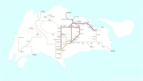 singapore metro map  stable diffusion