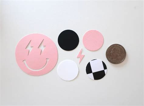 Pink Rad Checkered Confetti Two Rad Two Cool One Cool Girl One Happy Babe Pink Black Birthday