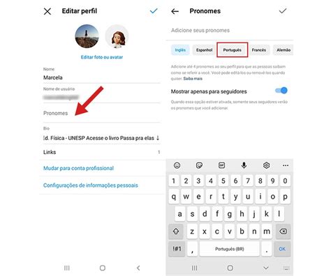Como Colocar Pronome No Instagram