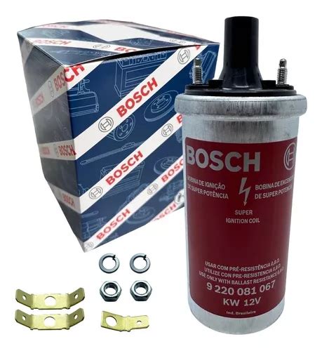 Bobina De Ignição Opala Fusca Gol Kw12v Original Bosch 067