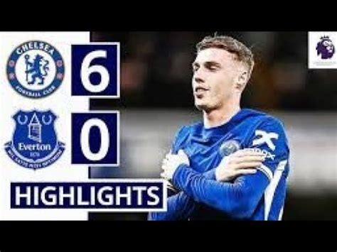 Ft Chelsea Everton Cole Palmer Hat Trick Premier League Youtube