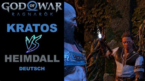 God Of War Ragnar K Kratos Vs Heimdall Boss Kampf Deutsch Komplett