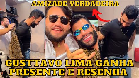 Gusttavo Lima ganha PRESENTE e vai em RESENHA após Show em Campina