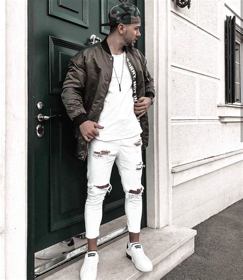 Introducir Imagen Outfit Pantalon Blanco Hombre Streetwear