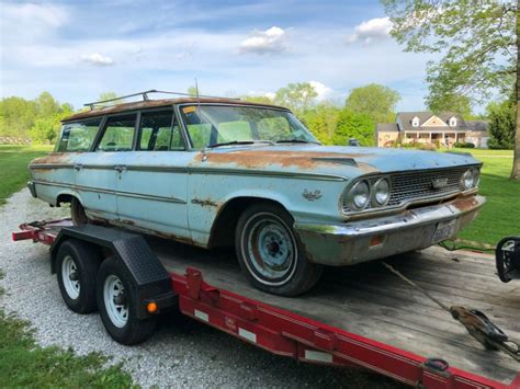 NO RESERVE 1963 FORD GALAXIE COUNTRY SEDAN WAGON For Sale Photos